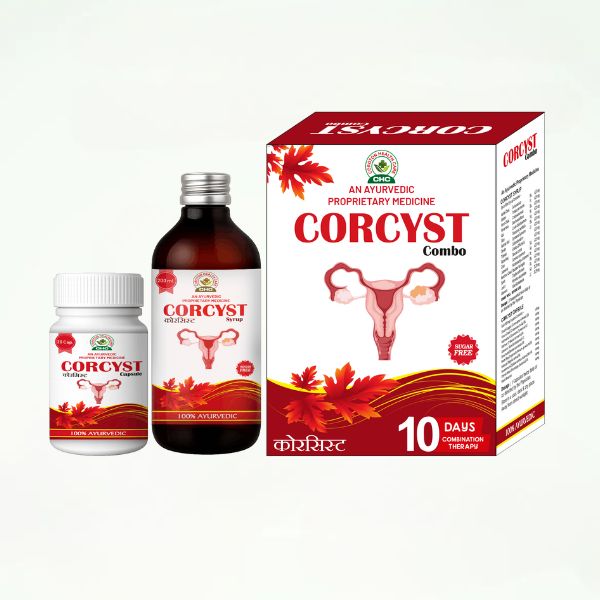 Corcyst Combo Pack | 200ml Syrup with 20 Capsules