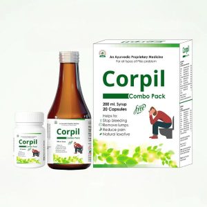 Corpil Combo Pack | 200ml Syrup with 20 Capsules