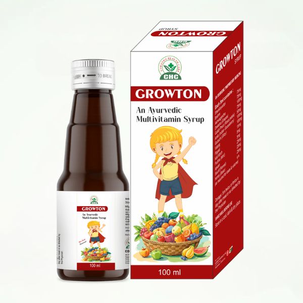 Growton | An Ayurvedic Multivitamin Syrup 100ml